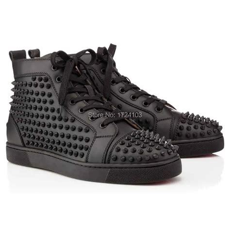 lv high tops sneakers|louis vuitton red spike shoes.